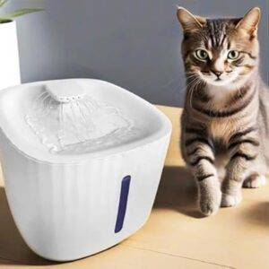 Bebedouro Fonte de água para gatos bebedouro automático para animais de estimação gatos cães dispensador de água silencioso