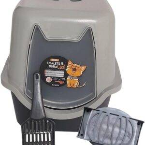 Durapets Toalete Gato Duracats Preta Para Gatos