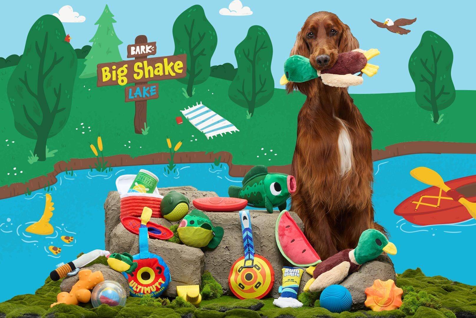 BARK Julho de 2024: Big Shake Lake!